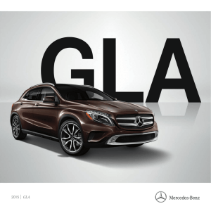 GLA-Class Brochure - Mercedes-Benz