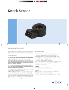 Knock Sensor - Kienzle Automotive GmbH