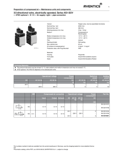 3/2-directional valve, electrically operated, Series AS1-SOV