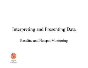 Interpreting and Presenting Data
