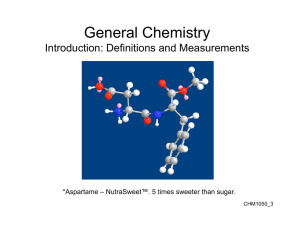 General Chemistry - Department of Chemistry [FSU]