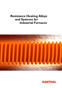 Resistance Heating Alloys and Systems for Industrial