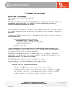 IEC 62368-1 Technical Brief