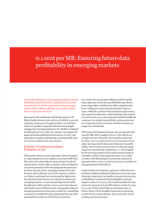 0.1 cent per MB: Ensuring future data profitability in emerging markets