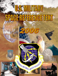 US Military Space Reference Text 2006