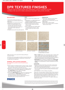 Textured Finishes - Encon Insulation