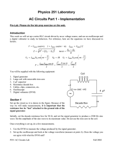 AC Circuits - WebPhysics