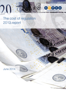 Read APFA`s costs of regulation 2014 survey results