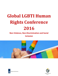 Global LGBTI Human Rights Conference 2016
