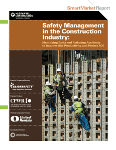 Safety Management in the Construction Industry