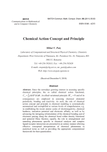 Chemical Action Concept and Principle