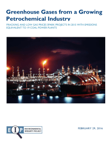 Greenhouse Gases from a Growing Petrochemical