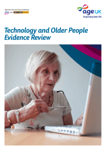 Technology and Older People Evidence Review