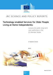 Technology-enabled Services for Older People Living at Home