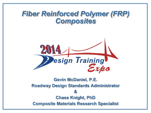 Fiber Reinforced Polymer (FRP) Composites