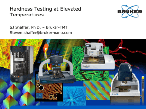 Hardness Testing at Elevated Temperatures
