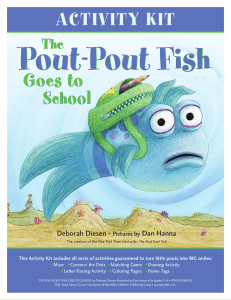 Pout Pout Goes School Activity Kit.indd