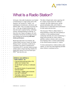 What Is a Radio Station?