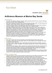 ArtScience Museum at Marina Bay Sands