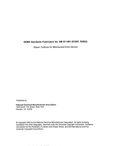 NEMA Standards Publication No. SM 23
