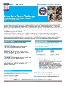 Adventure Team Challenge
