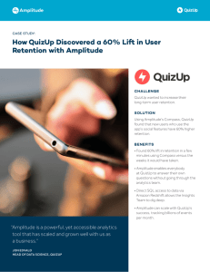 Amplitude Case Study: QuizUp