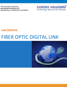 fiber optic digital link