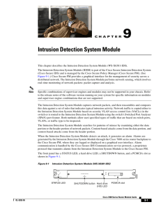 Intrusion Detection System Module