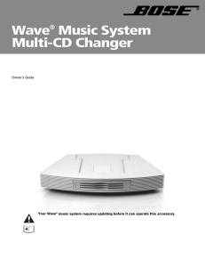 Wave® Music System Multi-CD Changer