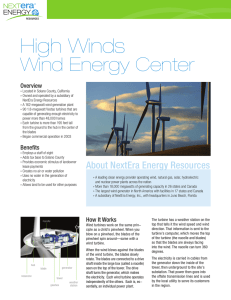 High Winds - NextEra Energy Resources