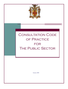Code of Consultation