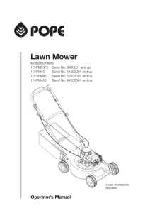 Pope Lawn Mower