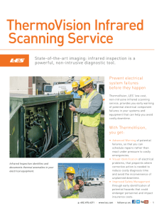 ThermoVision Infrared Scanning Service brochure