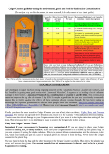 Using-a-Geiger-Counter-to-test-food-for-Radioactive
