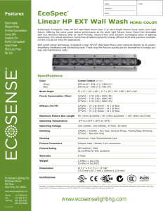 EcoSpec® Linear HP EXT WW Mono Specification Sheet