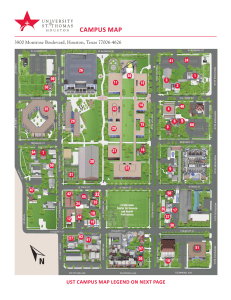 Campus Map - University of St. Thomas