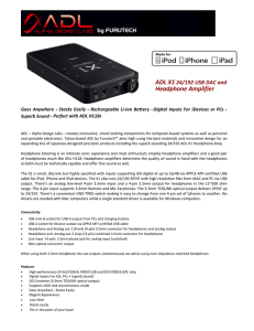 Furutech Introduces the 24/96 GT40 USB DAC with