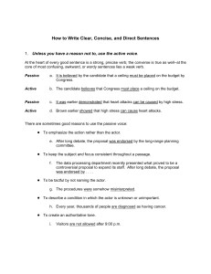 How to Write Clear, Concise, and Direct Sentences