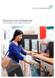 Electrical and whitegoods