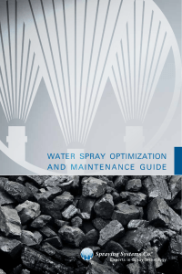 water spray optimization and maintenance guide