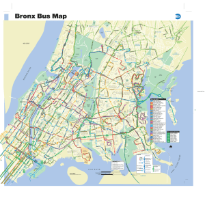 Bronx Bus Map June 2016