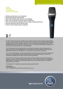 Reference Handheld Dynamic Microphone