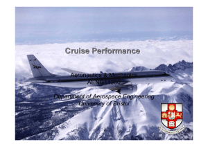 Cruise Performance - University of Southampton
