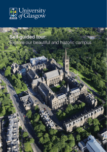 Self-guided tour - University of Glasgow