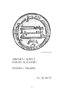 Abbasid Caliph 5 Harun Al-Rashid