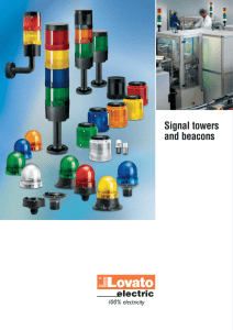 Leaflet - Signal towers and beacons