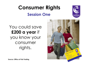 Consumer Rights - Consumer Council