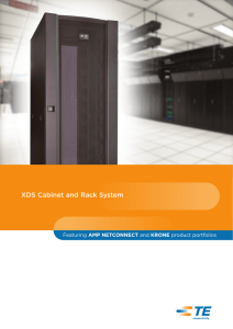 XDS Cabinet and Rack System