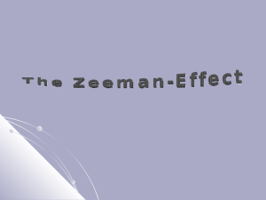 The Zeeman