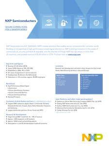 NXP Company Fact Sheet